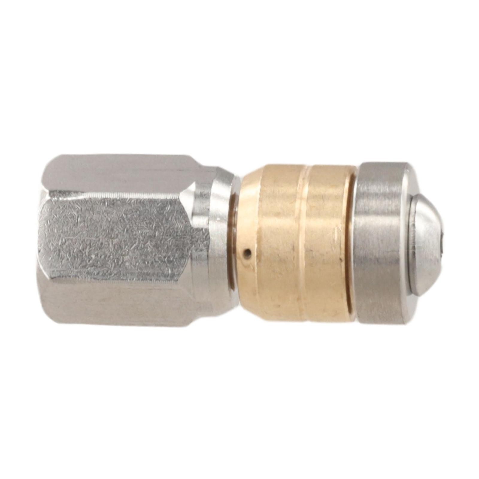High Pressure Washer Rotating Nozzle ?C 1/8″ Female Thread, For Pipe Cleaning