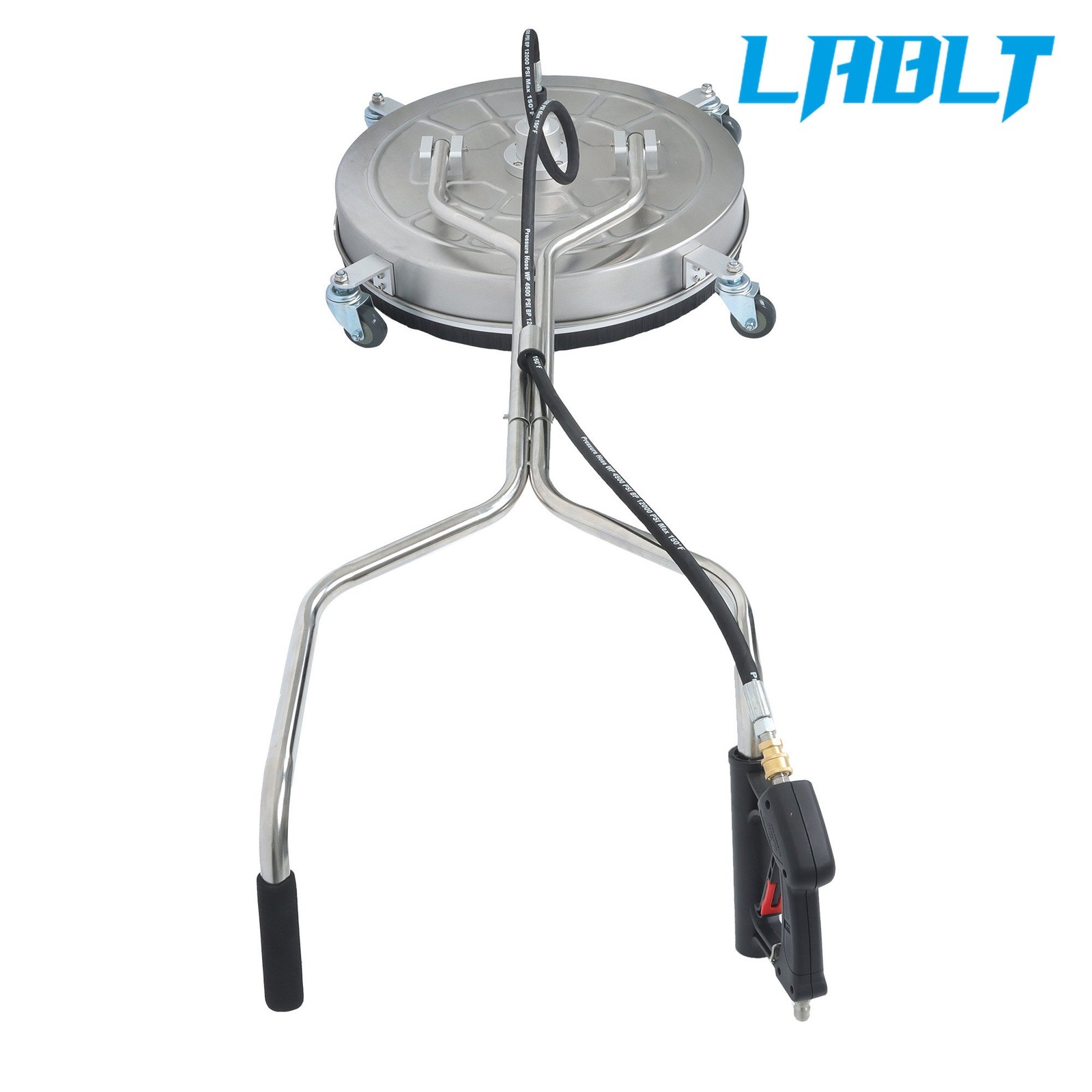 LABLT 24″ Pressure Washer Surface Cleaner w/ Handles & Wheels Quick Connect