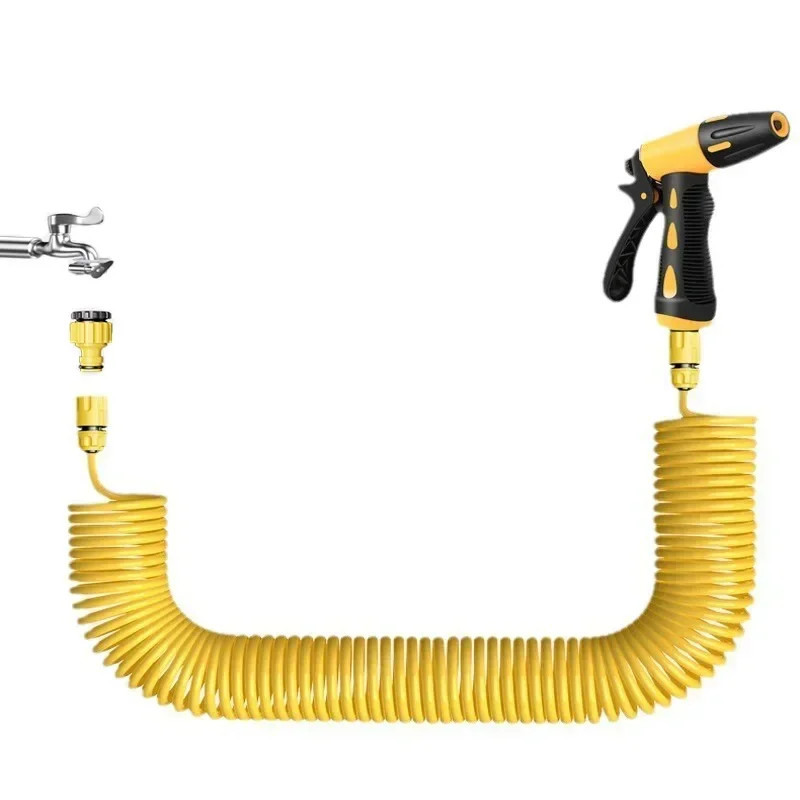 10Meter Telescopic Water Pipe with HighPressure Nozzle Car Washing Tool Set Exte