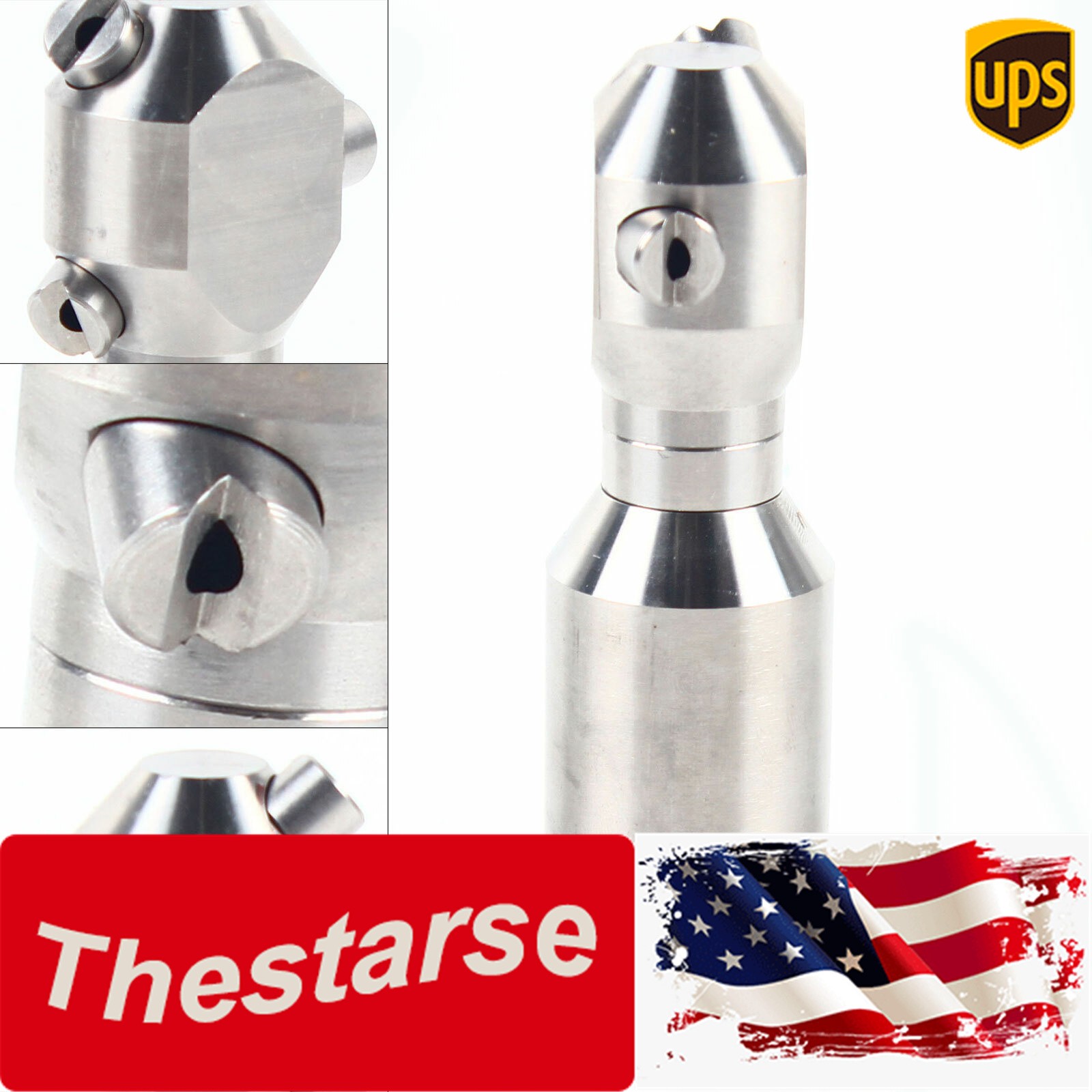 3 Jetter Pressure Washer Spray Tips Nozzles High Power Quick Connect 1″ inch Set