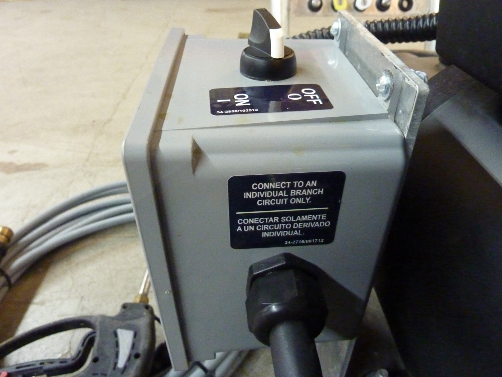 Mi-T-M JP Portable Electric Pressure Washer 3000 PSI 8HP 3.9 GPM 1PH (32216)
