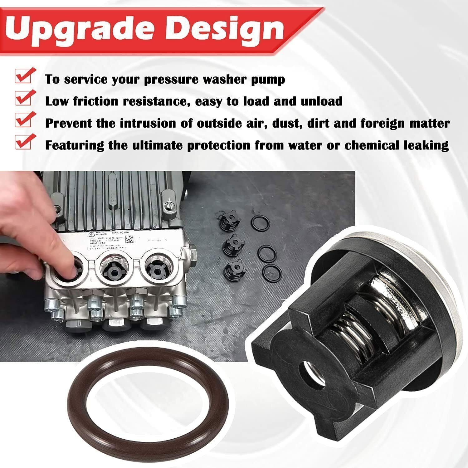 AR1828 Check Valve Kit for Annovi Reverberi RRV RKV RKW RKA Mi-T-M 70 Model 18mm