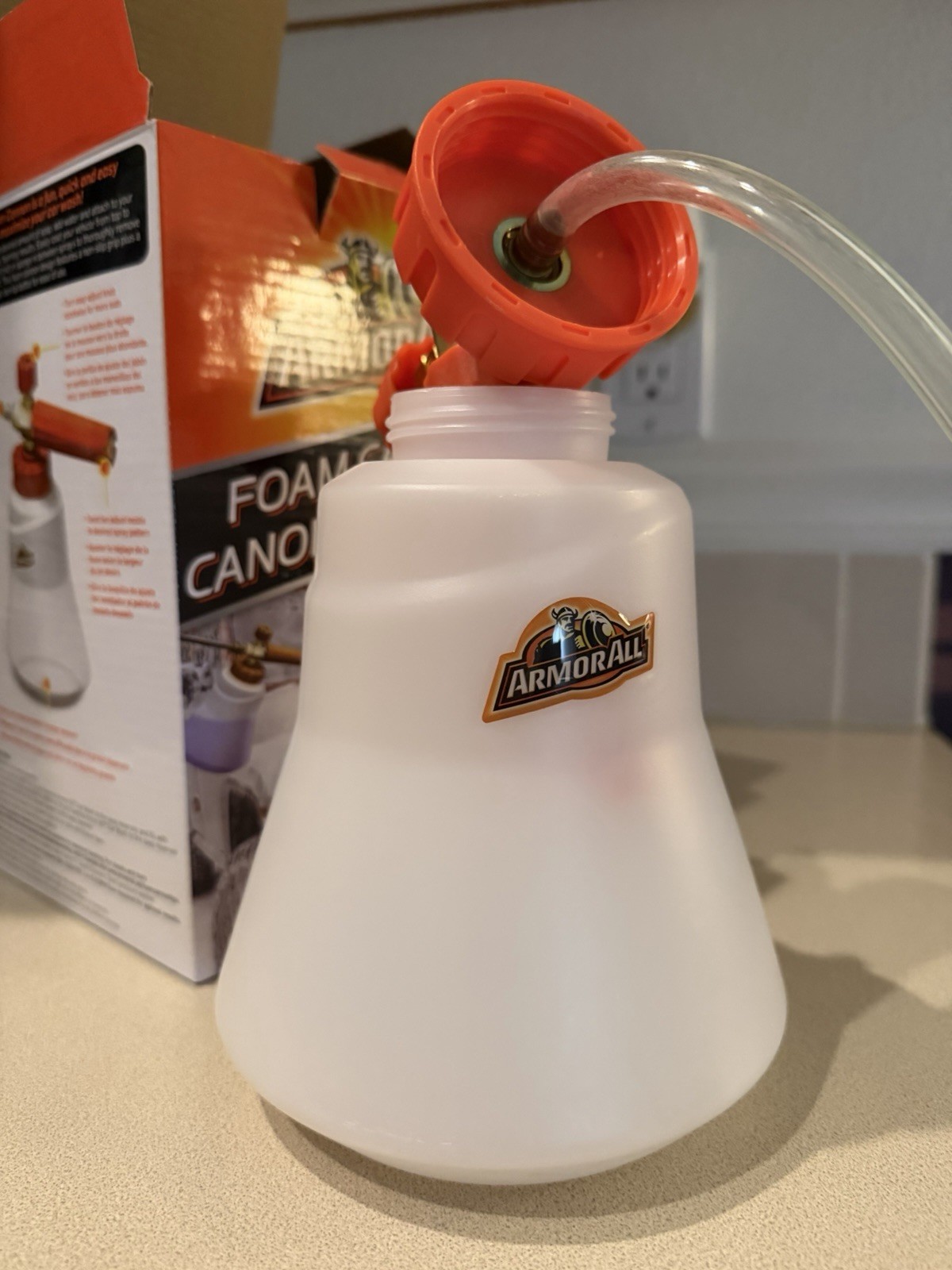 Armor All Foam Cannon 40oz Adjustable Soap Foamer for Pressure Washer Auto/ Home