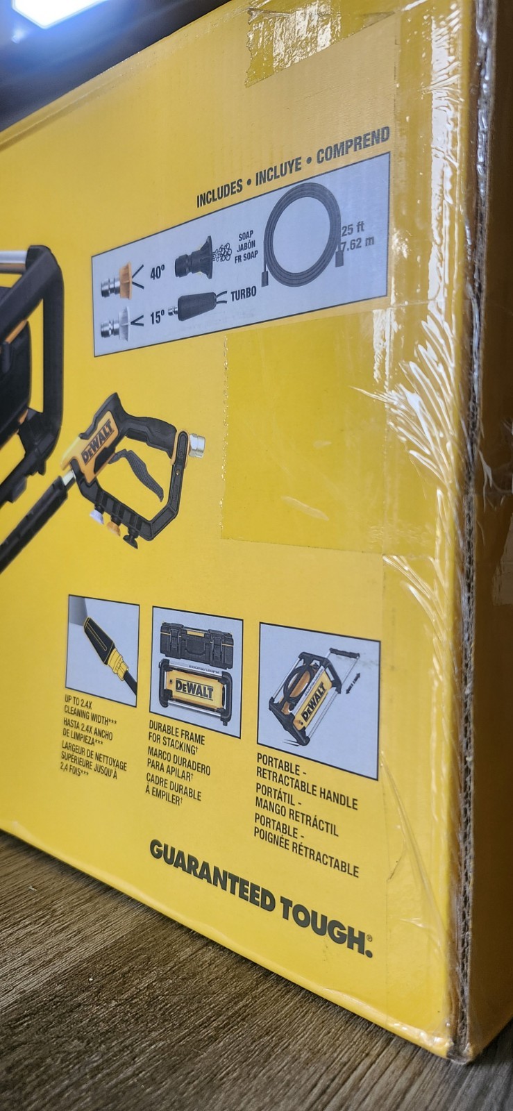 DEWALT 2100 PSI 1.2 GPM 13 AMP COLD WATER ELECTRIC PRESSURE WASHER BRAND NEW!