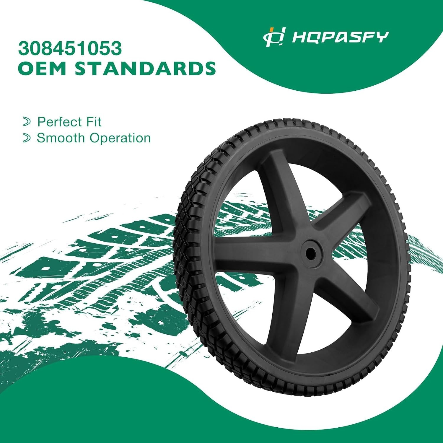 Heavy-Duty 12″ Replacement Wheels for Pressure Washers