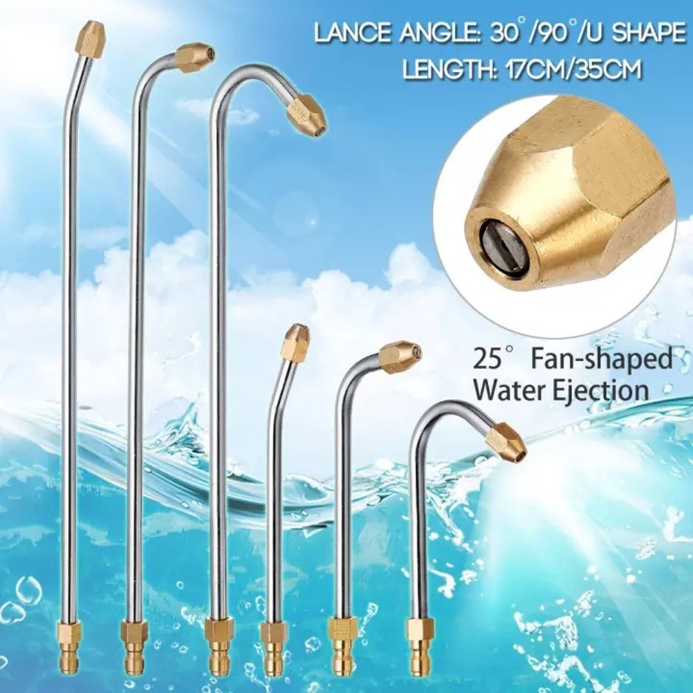 Wash Nozzle for LANCE Angled for LANCE Auto Cleaning Tool Quick Connect 5000