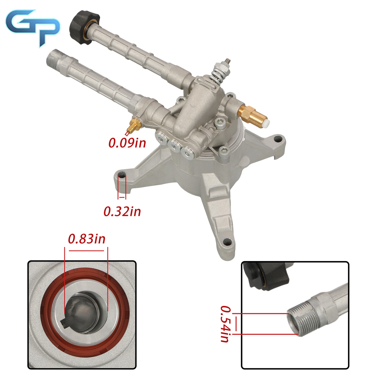 High Pressure Washer Pump 2800 Psi Replace For Troy Bilt SRMW22G26-EZ Water Pump