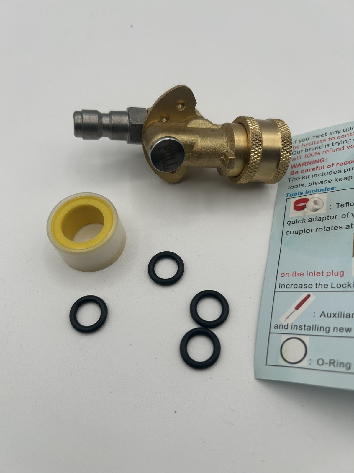 Pivoting Coupler 120 Degree with 5 Angles, Heavy Duty Design and Stainless Steel