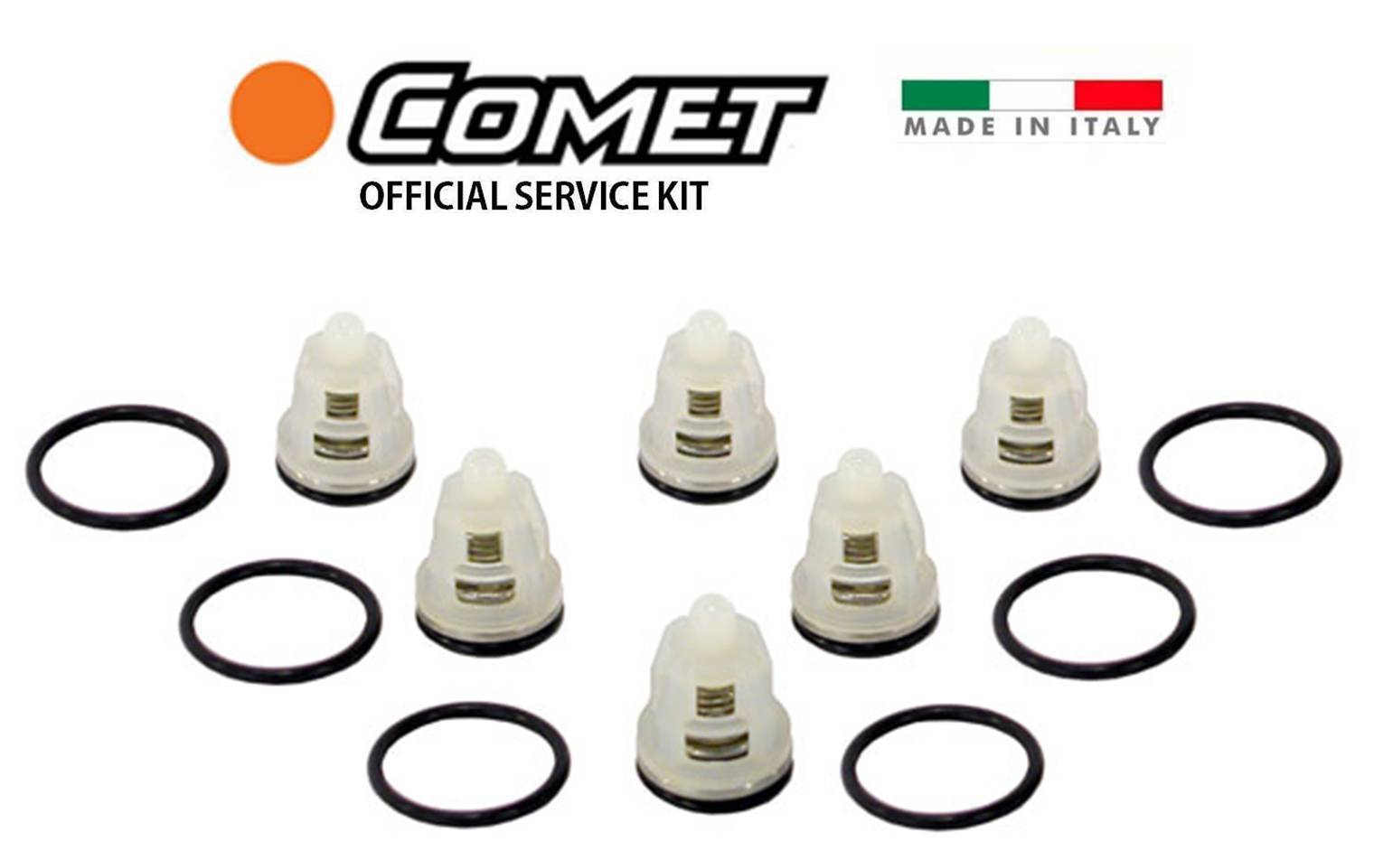 COMET Pump 5025.0014.00 OEM Valve Kit AXD AXS GXD Series 5025001400 Italy