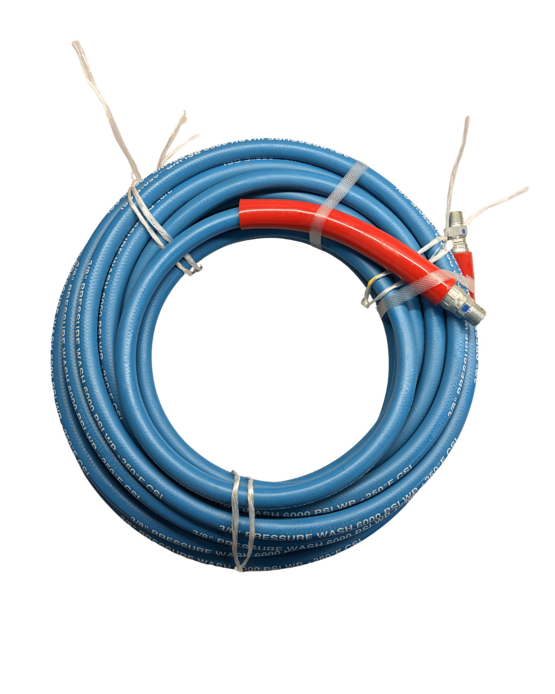 6000 PSI Tuff Flex Blue Hot Water 2WB Hose