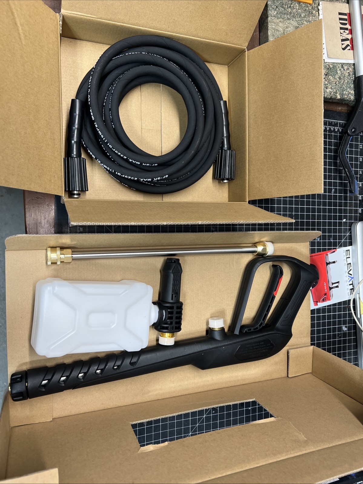 Active 2.0 Pressure Washer – Gun + Lance + Foam Cannon + Hose