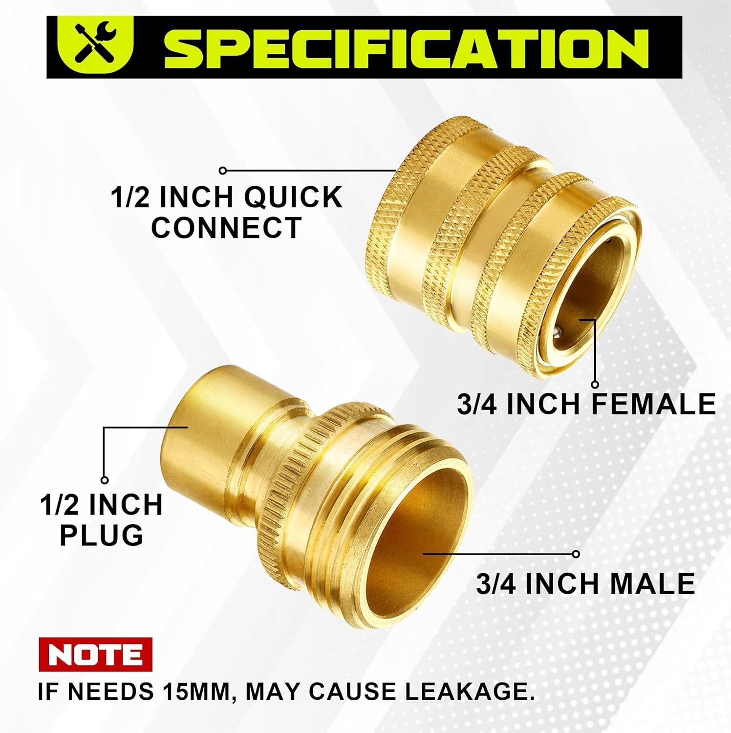 8-Pack Ultimate Pressure Washer Adapter Set