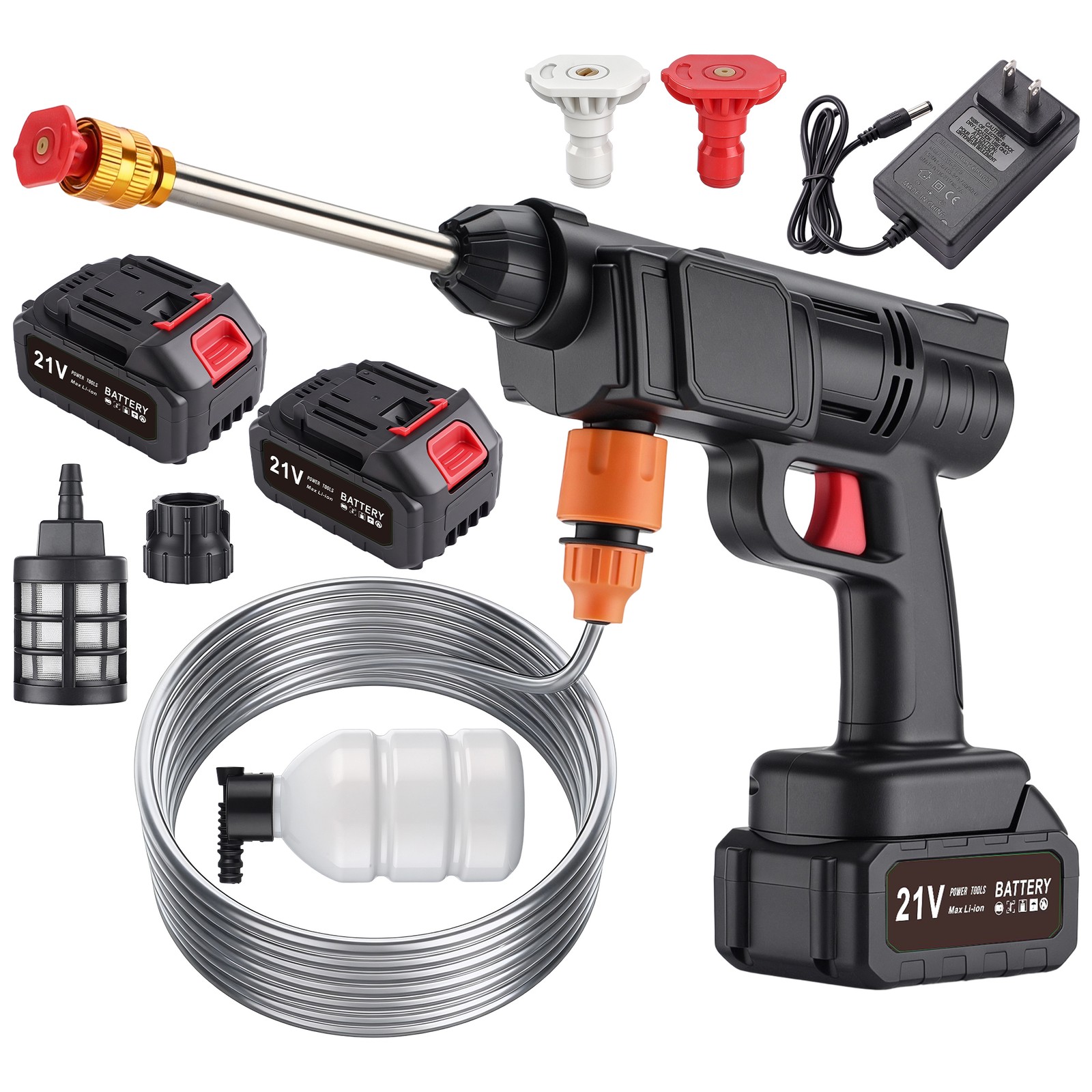 Cordless Pressure Washer Machine Battery Operated Patio Deck Washing