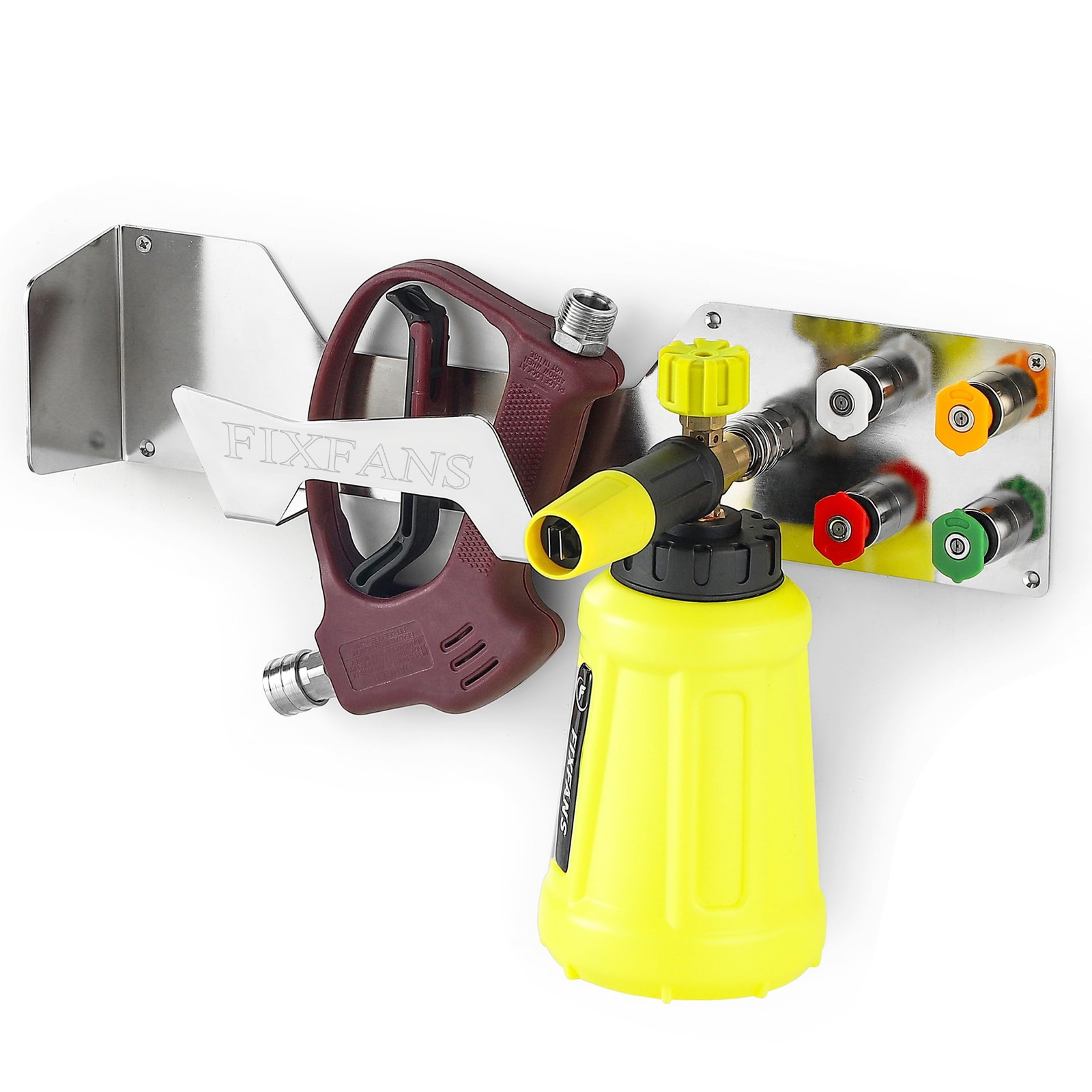 Pressure Washer Gun Holder, Power Washer Snow Foam Lance Holder Tool Organize…