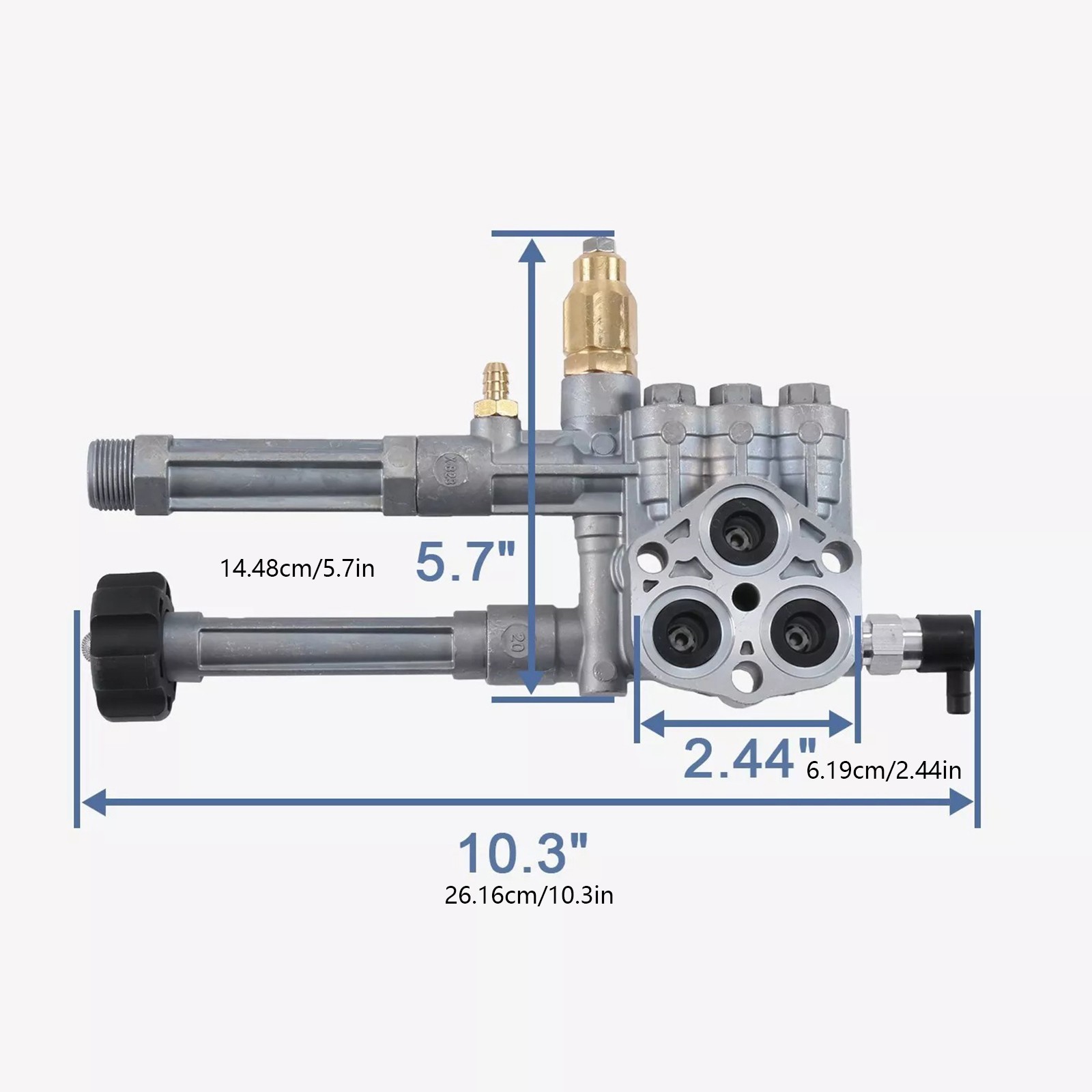 1 Set Complete Pressure Washer Pump Head Assy AR43061 AR42940 For SRMW2.2G26