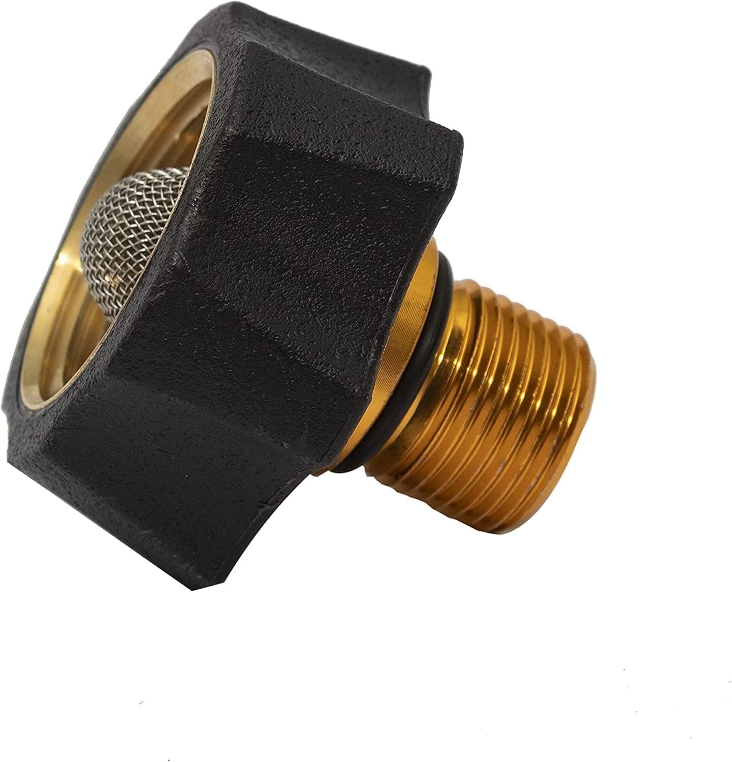 Pressure Washer Inlet Fitting 7110166 Brass Construction 3/8 x 3/4 NPT
