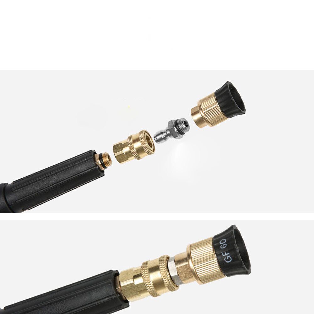 Quick Release Coupler Connector Fitting for High Pressure Washer Gun & Hose G1/4
