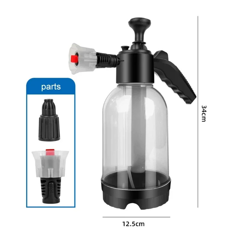 Pneumatic Foam Spray Bottle Handheld Car Wash Foam Sprayer Cleaning Tool 1PC