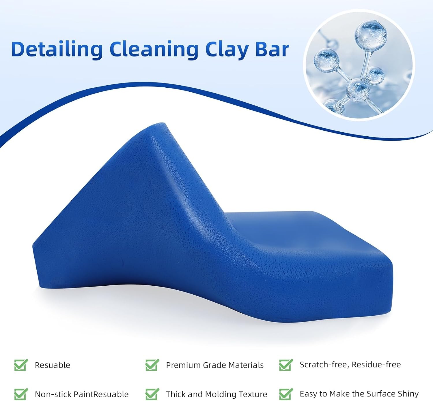 Auto Detailing Clay Bar Kit 100g 4 Pack Magic Cleaner