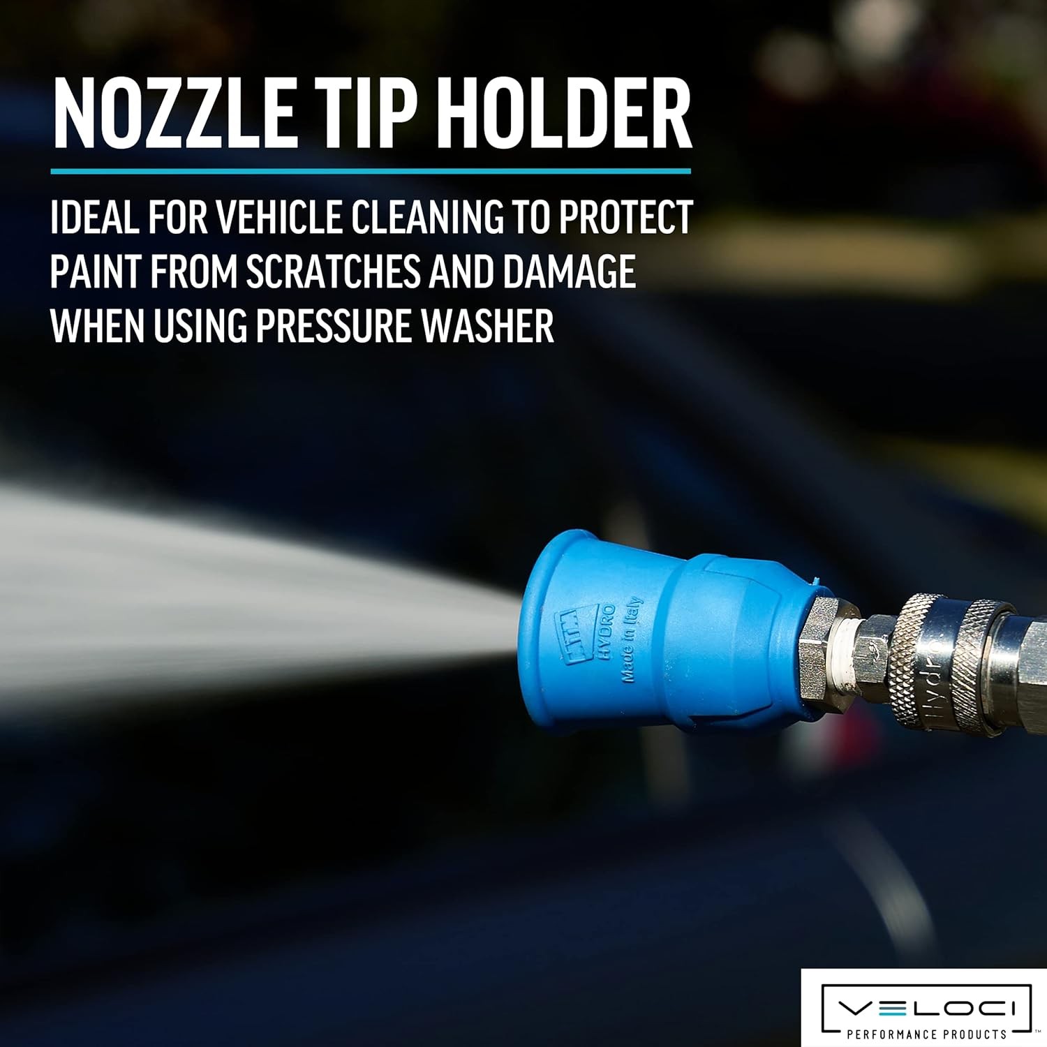 MTM Hydro Acqualine Pressure Washer Nozzle Guard with 1/4”, 25 Degrees 2.0