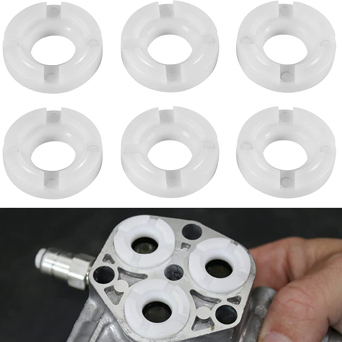 AR 2840561 6 Pack Annovi Reverberi RMW2.2G24 SRMW2.2G26 Pump Bushings AR2840561