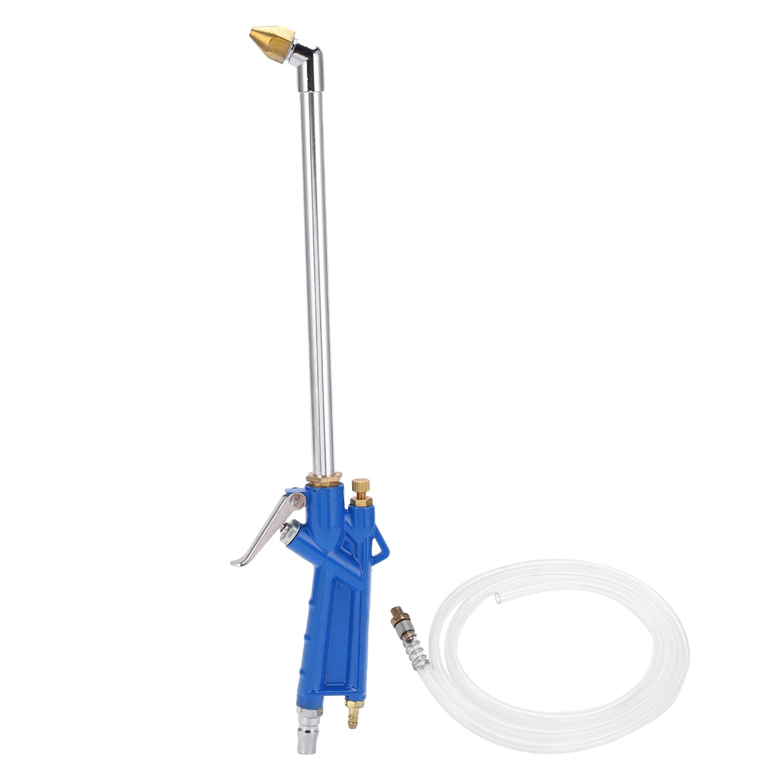 Car Washer Water Spray Gun Steel With 120cm/47in Long Hose Universal For Engine