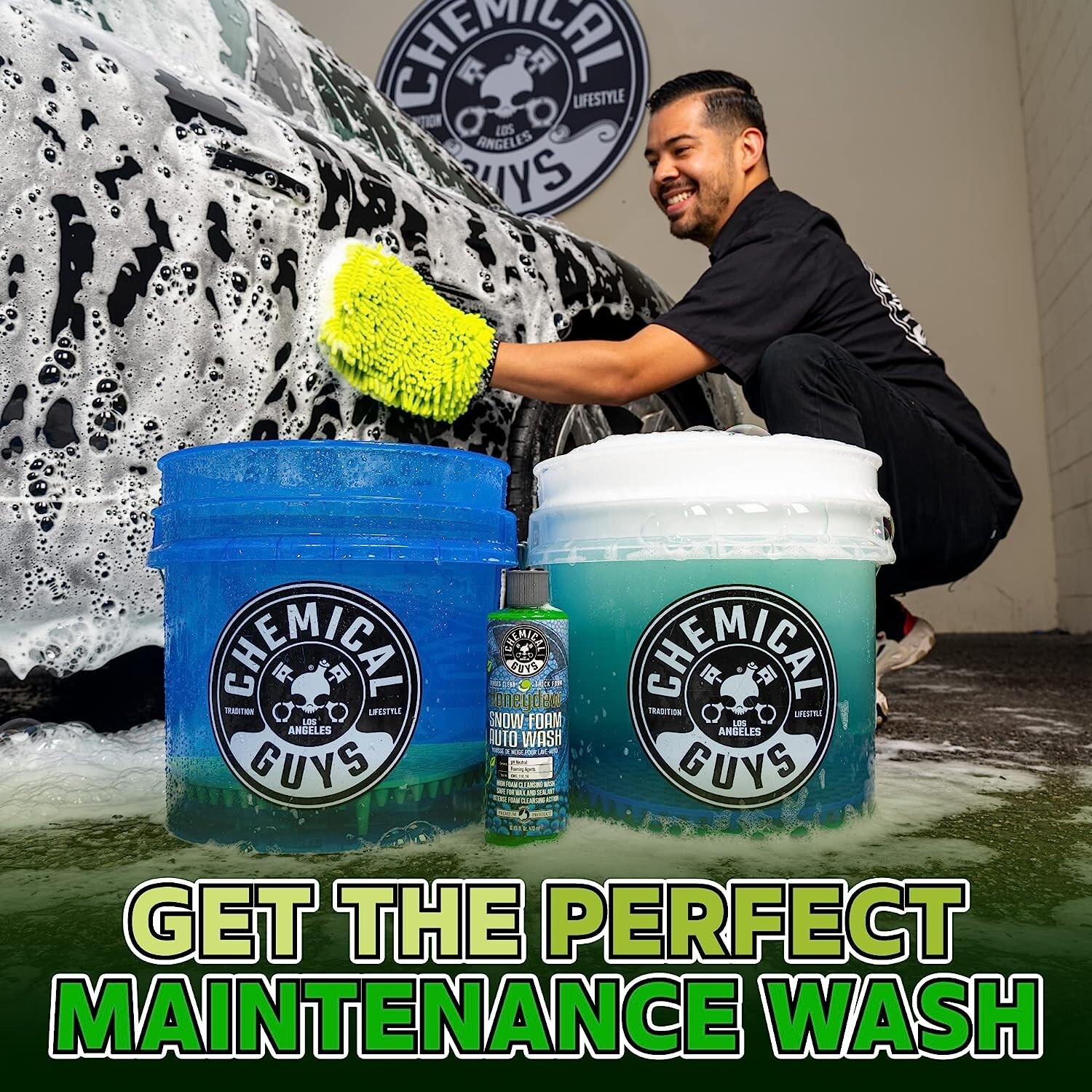 Car Wash Snow Foam Shampoo Pressure Washer Jet Gun Soap Cleanser Cannon 16 Oz