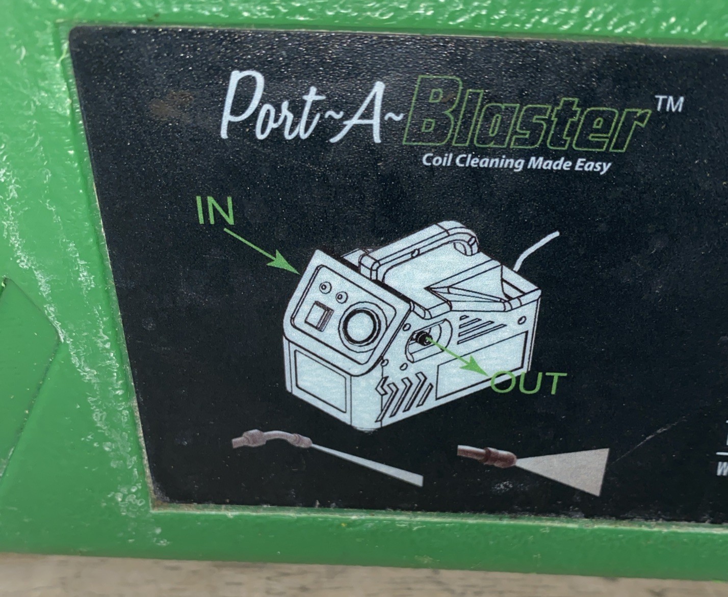 Port-A-Blaster ZPB140 Zephyr HVAC Coil Cleaning Portable Pressure Washer
