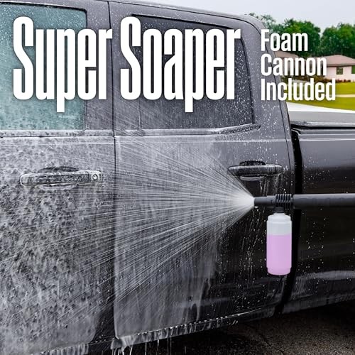 ePX3050 Electric Pressure Washer 1.76 Max GPM with Foam Cannon 2100 Max PSI