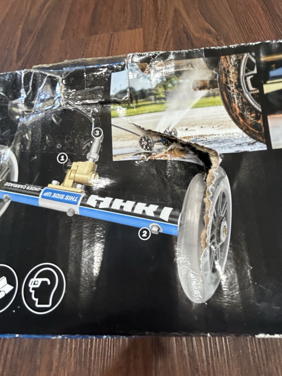 HART 11 ” Inch Water Broom Undercarriage Surface Cleaner Pressure Washer 3300psi