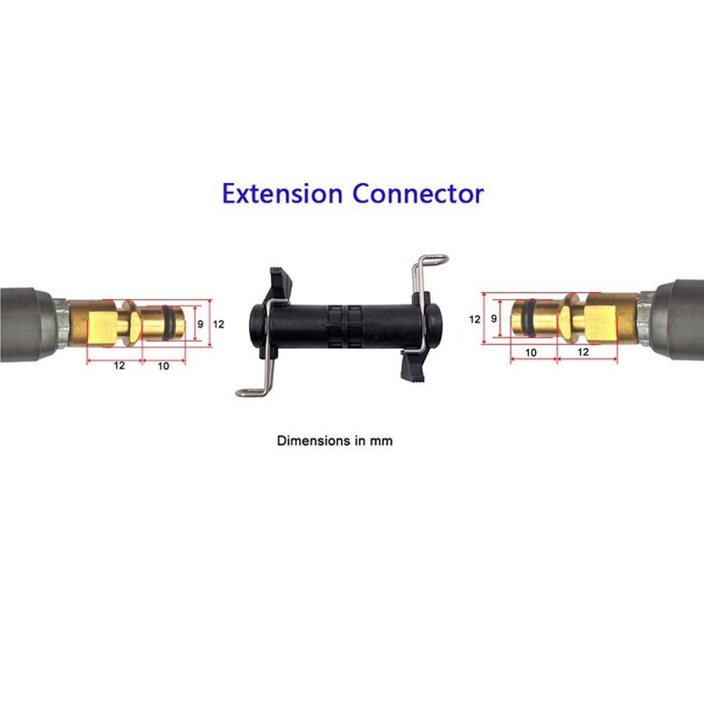 Connector Adpator 60℃/140℉ Accessories For Hose Extension Joiner