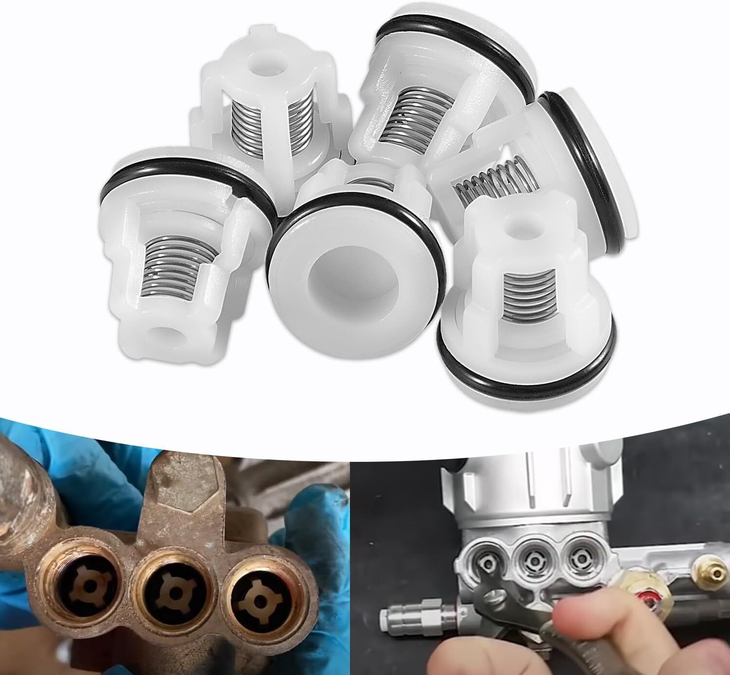 AR2233 Pressure Washer Pump Check Valve Kit for Annovi Reverberi RMW Series