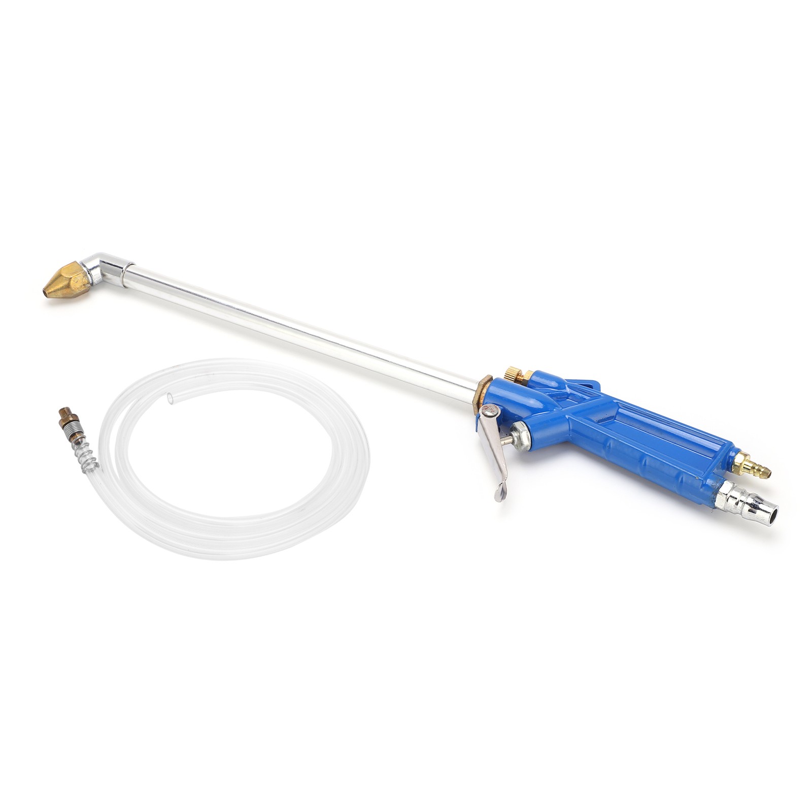 Car Washer Water Spray Gun Steel With 120cm/47in Long Hose Universal For Engine
