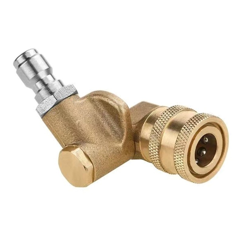 Stable Rotary Coupler Brass Joint 1/4inch for Pressure Washer Nozzle Application