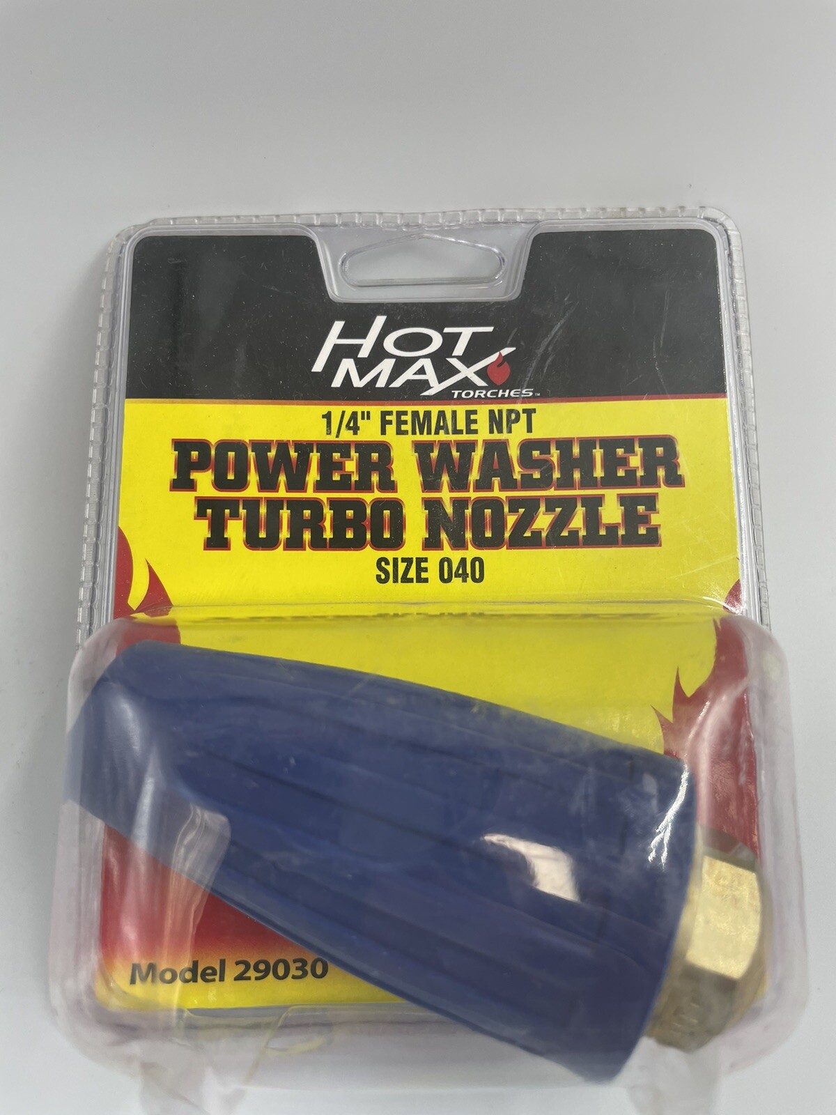 Hot Max Torches Power Pressure Washer Turbo Nozzle 29030 – 5100 PSI – Size 040