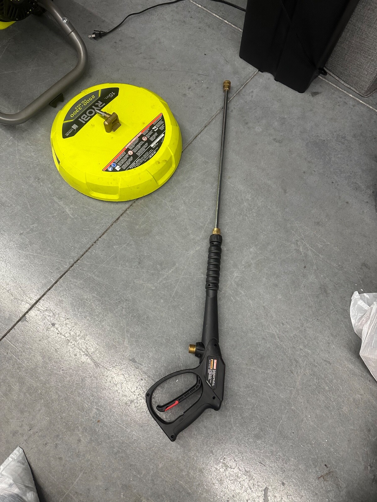 Ryobi 2500 PSI 1.2 GPM Cold Water Electric Pressure Washer RY142500