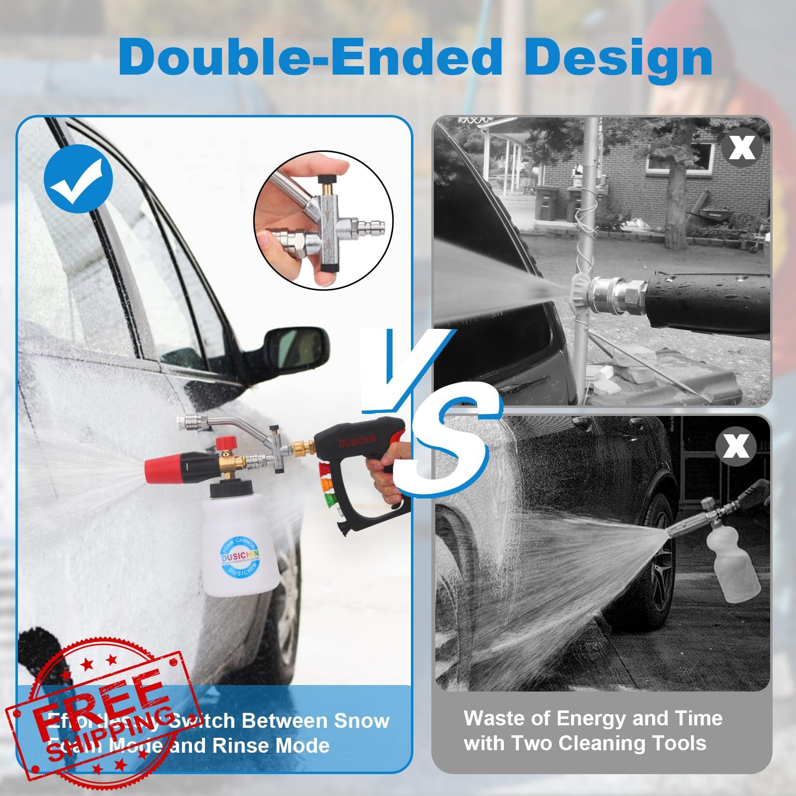 DUSICHIN Foam Cannon Pressure Washer Gun