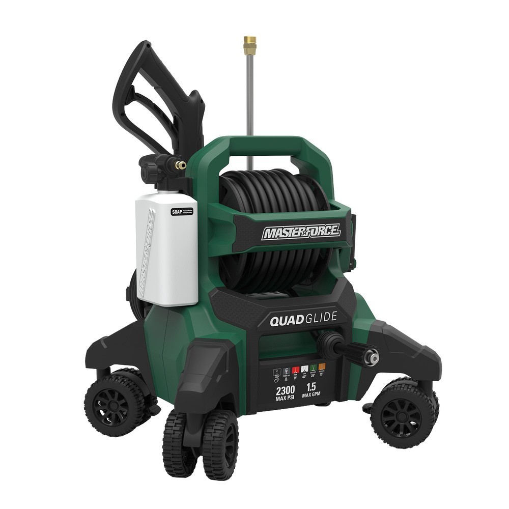 2300 Max PSI 1.5 Max GPM 13 Amp Corded Electric Pressure Washer Deck Cleaner