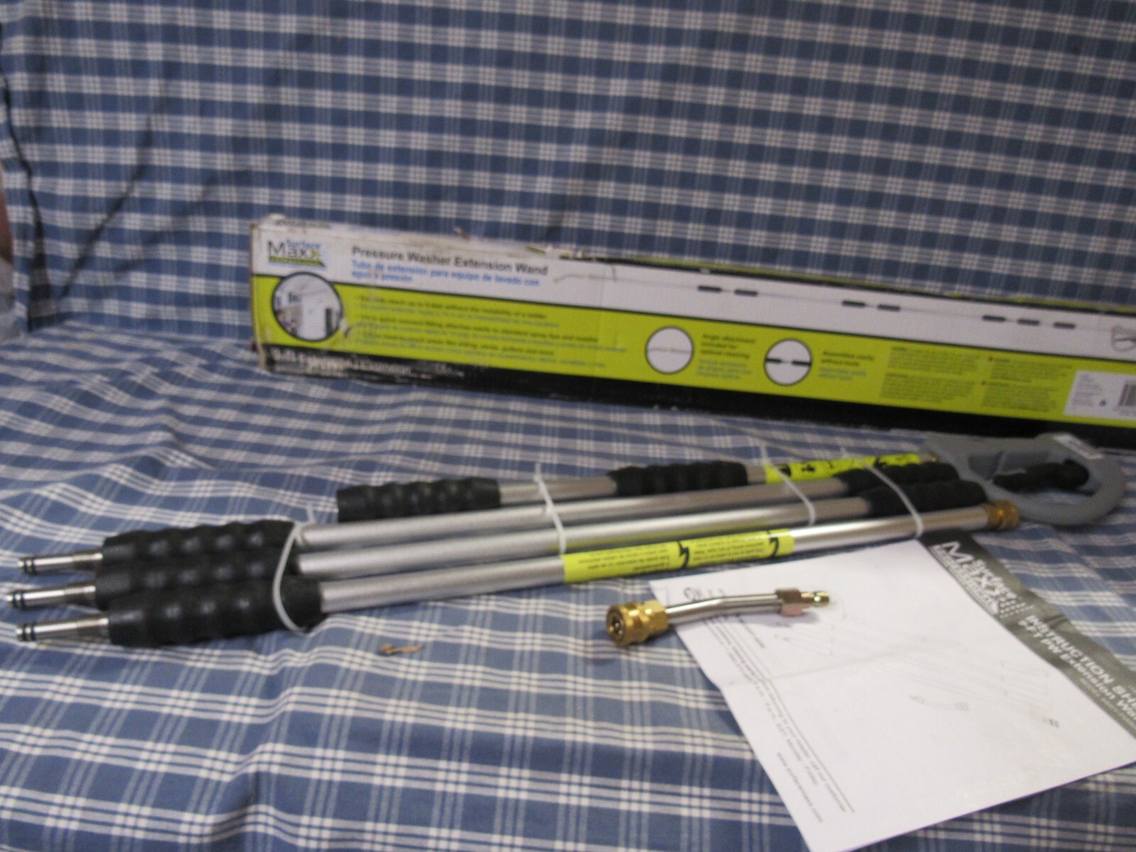 SurfaceMaxx 9 ft. Extended Reach Wand 4000 psi (New Distress Box) FREE SHIPPING.