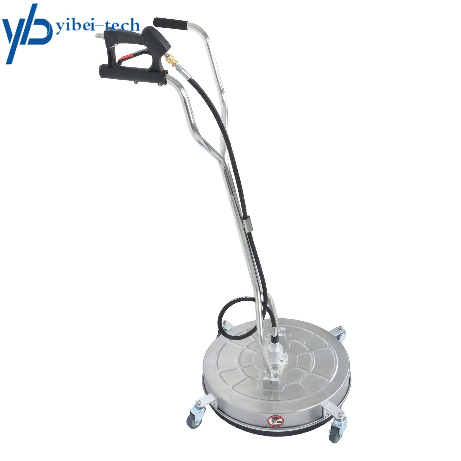 Pressure Washer Surface Cleaner 6000 PSI 24″ w/ Handles & Wheels Quick Connect