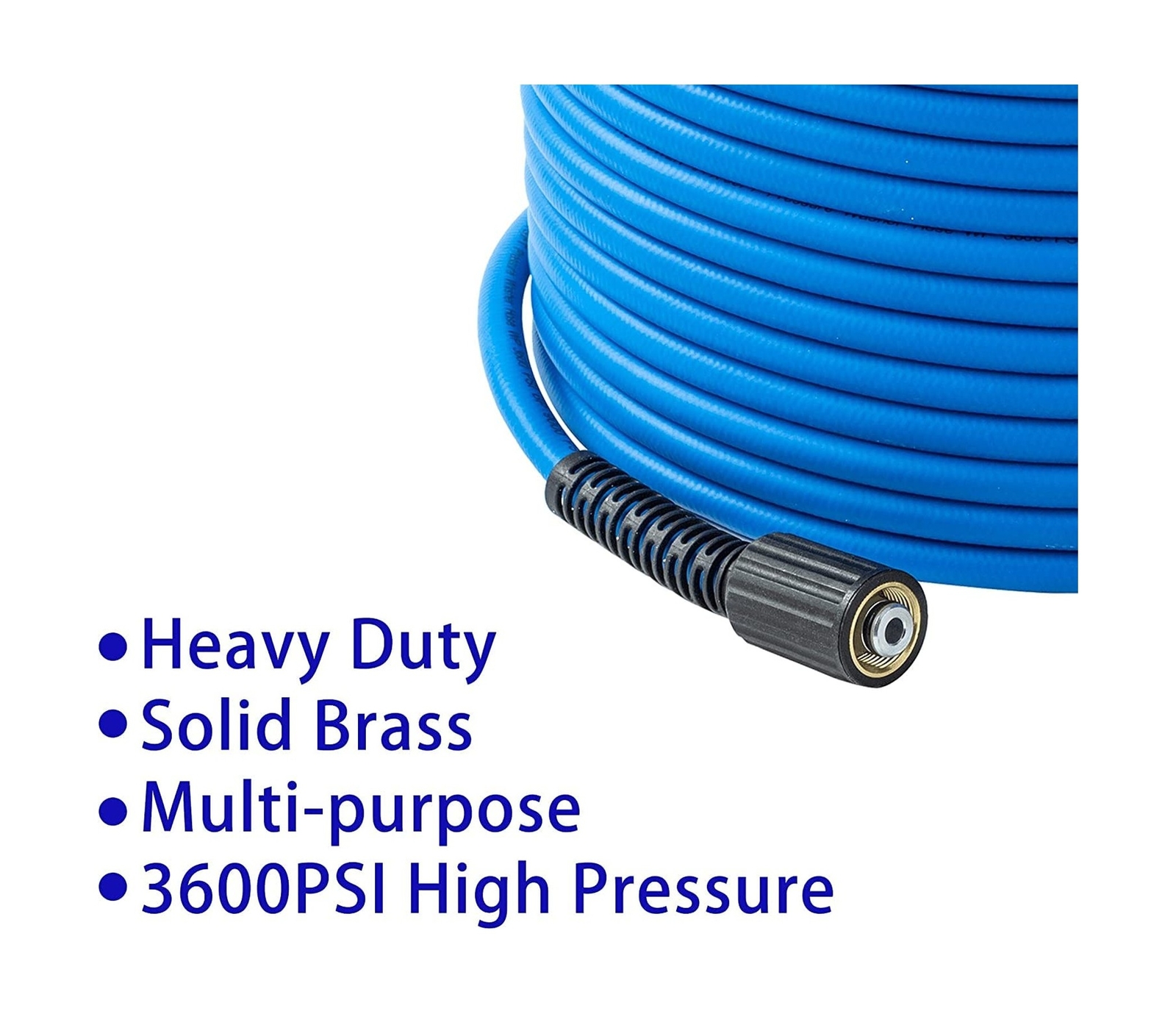High Pressure Washer Hose Reel for Water/Air/Oil, Pressure Washer Hose – 1