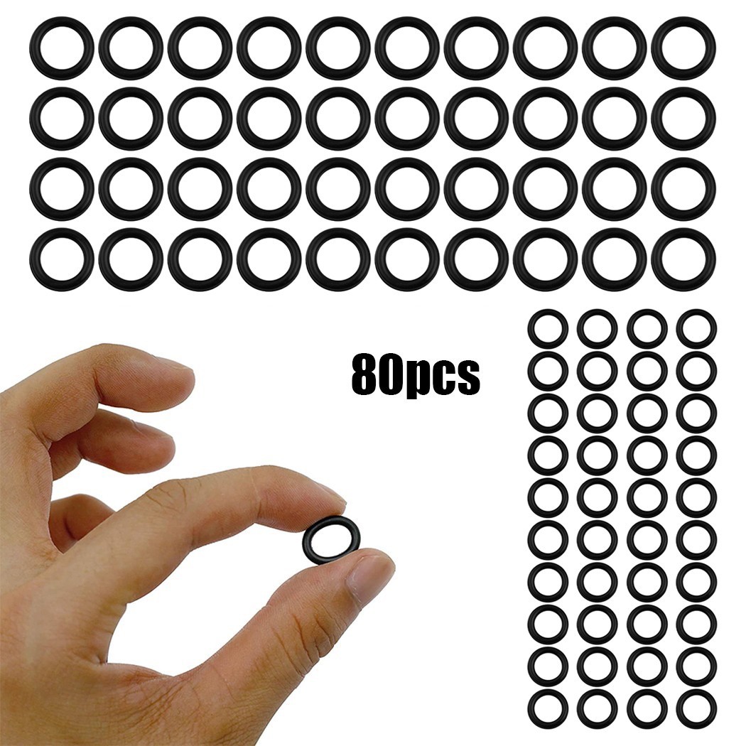 80 Pcs/Set 1/4 M22 + 3/8 O Rings For Pressure Washer Hose Quick Disconnect Kits