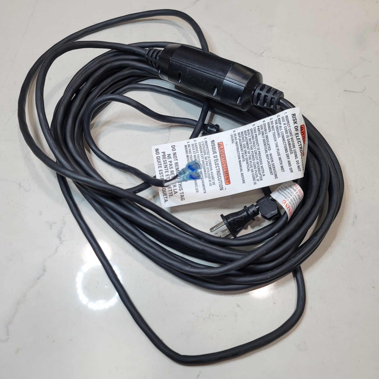 Genuine Part Power GFCI Plug Cord For DeWALT DWPW2100 Electric Pressure Washer