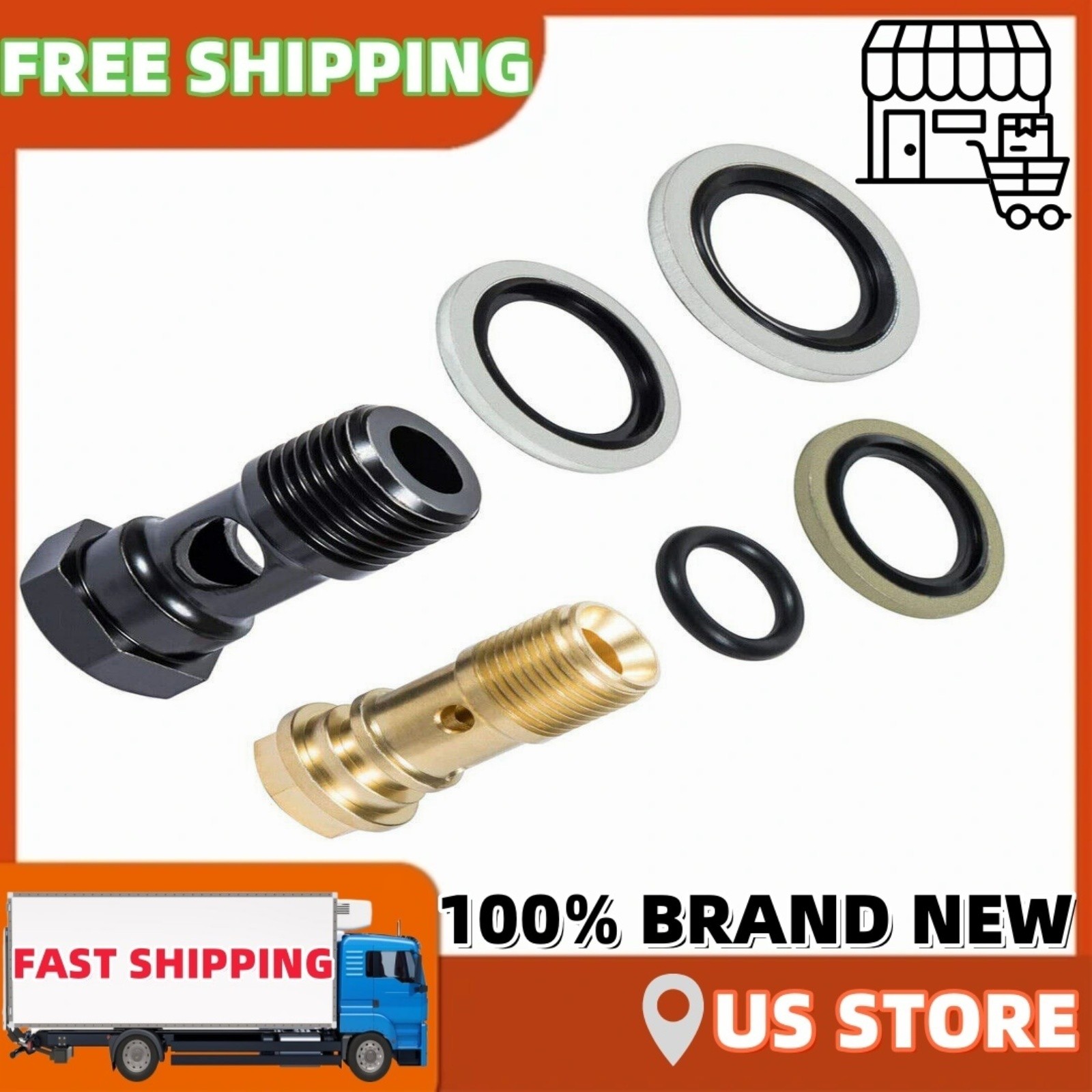 AR2119 Gymatic 3B Unloader Mounting Bolt Kit for Annovi Reverberi XM&RK Series.⬆