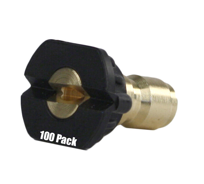 Erie Tools 100 Pack Pressure Washer 1/4″ Quick Connect 65 Degree Soap Nozzles