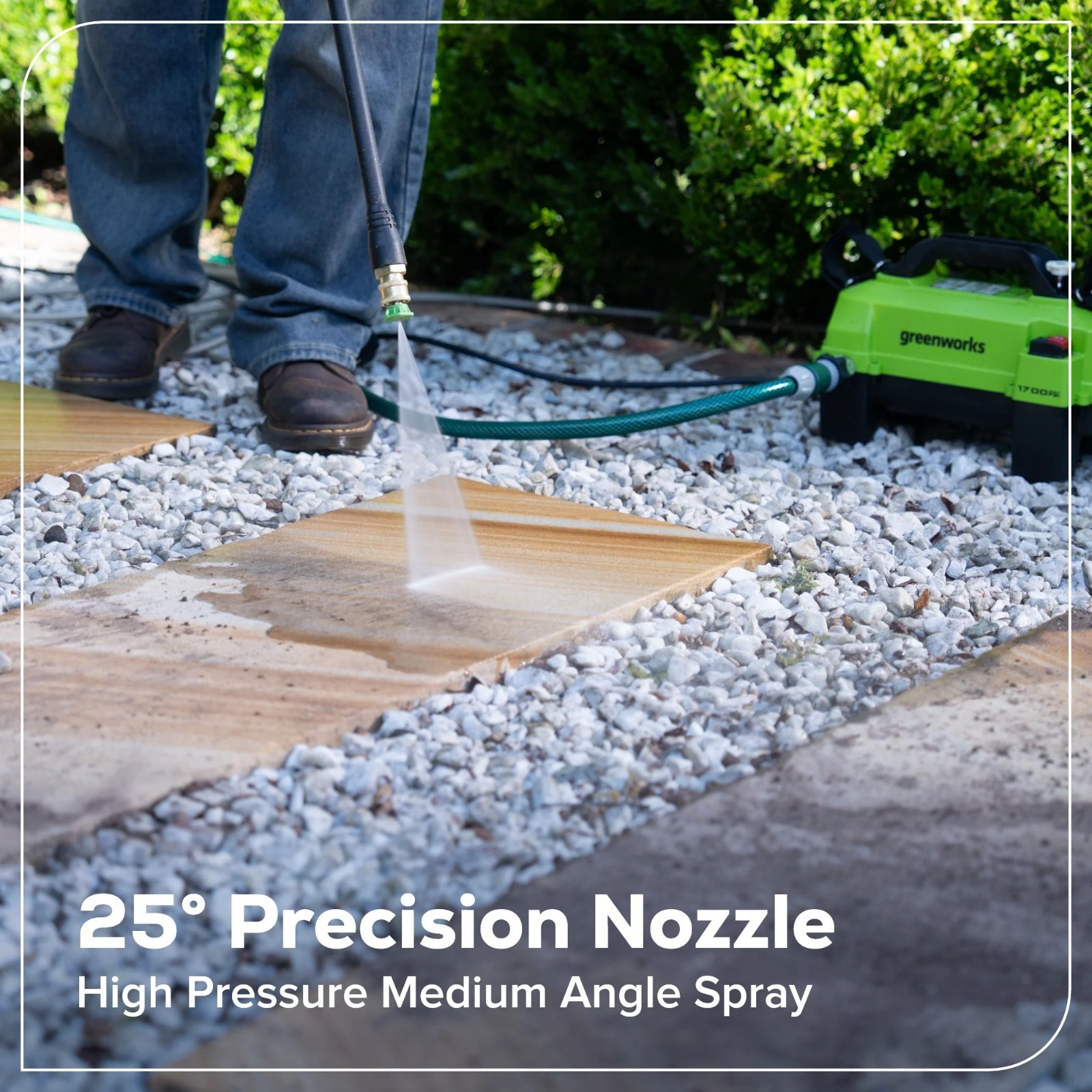 Greenworks 1700 PSI Ultra Compact 1.2 GPM Electric Pressure Washer