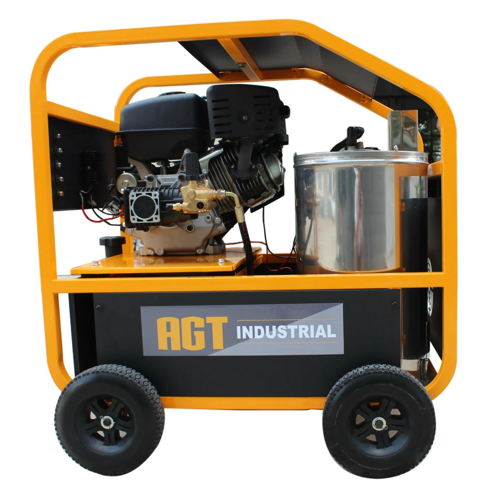 AGT Hot Water High Pressure Washer 4.0GPM 13‑HP For Farm & Fleet‑Cleaning
