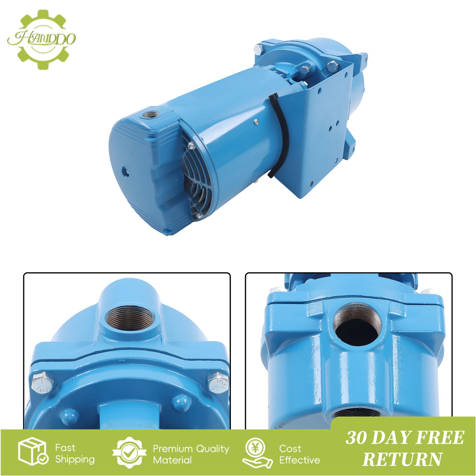 GT20 Single Phase Centrifugal Irrigation Sprinkler Pump Self Priming 2 HP 230V