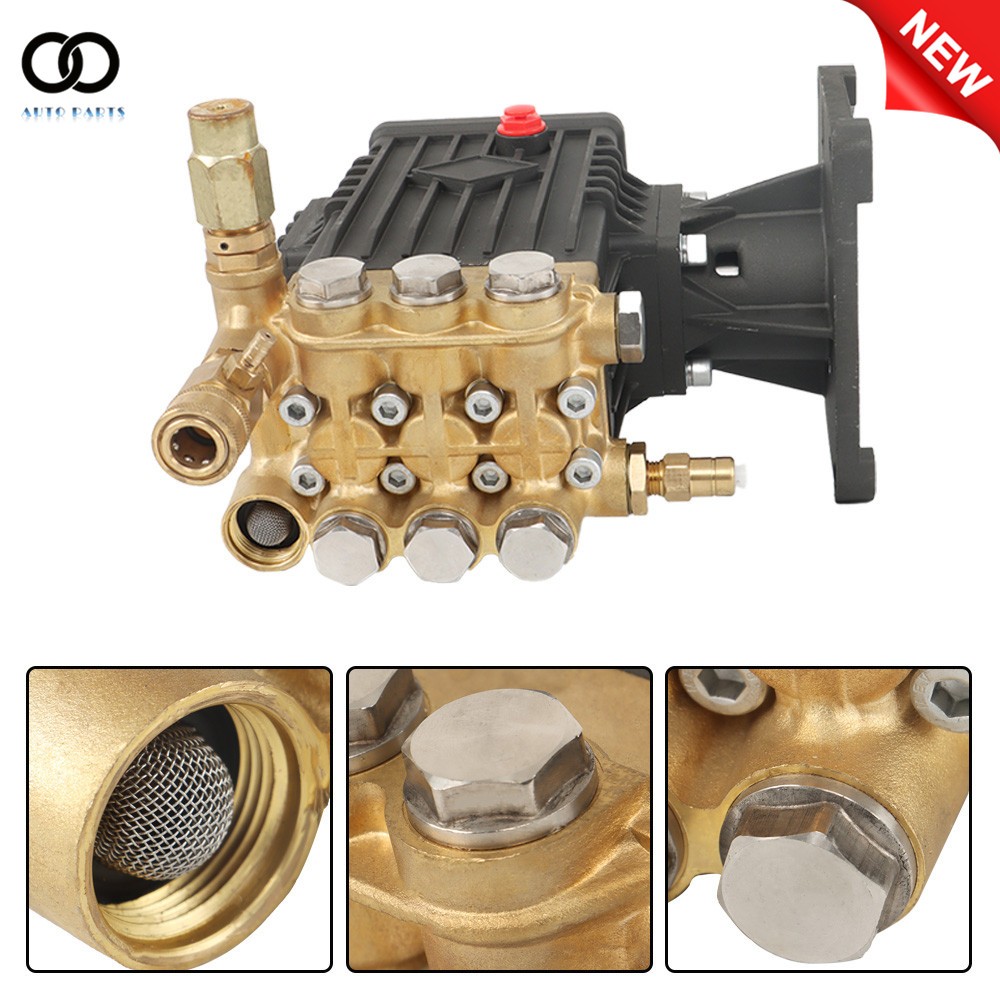 Washer Pump 1″ Shaft 4 GPM Pressure Washer Pump Power Horizontal 4400 PSI