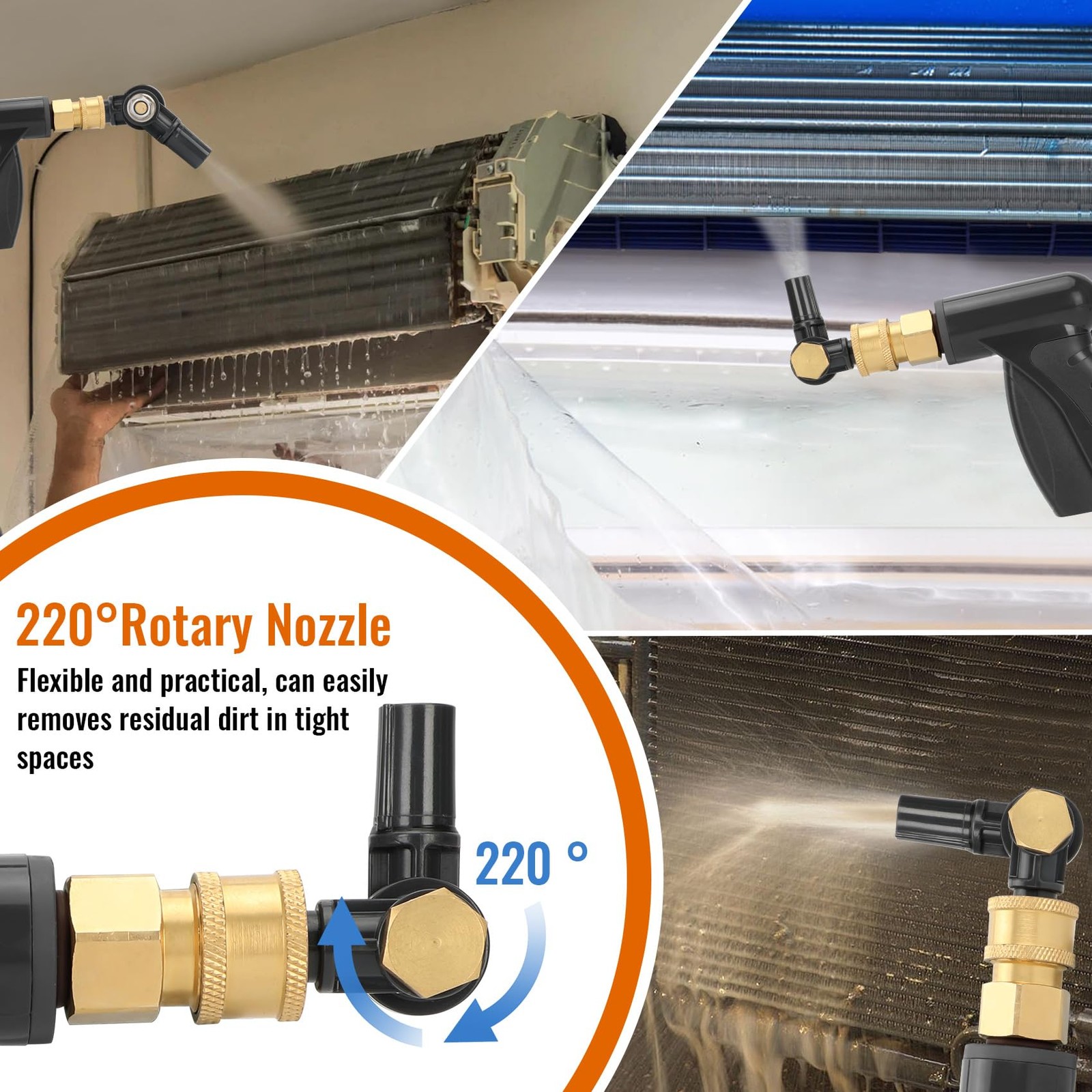 ZPB140 Port A Blaster HVAC Coil Cleaning Sprayer Coil Jet Cleaner AC 120V 80W